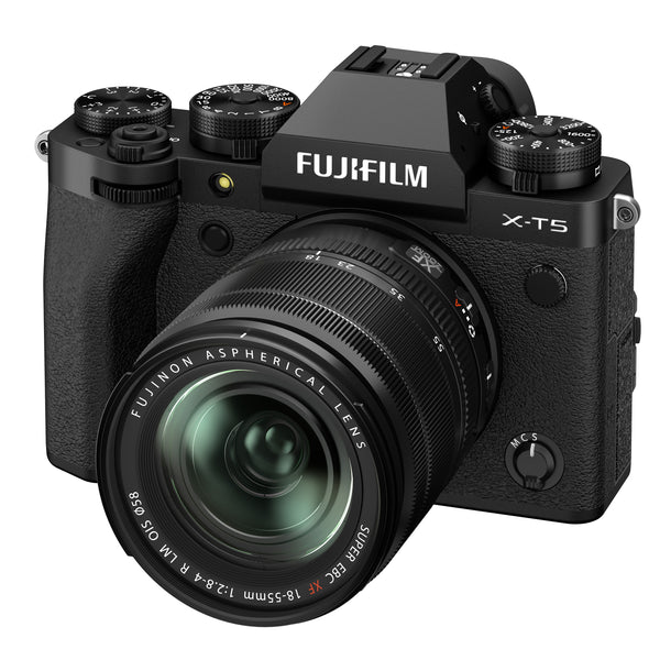 Fujifilm X-T5 Mirrorless Digital Camera XF18-55mm  F2.8-4 R LM OIS Lens Kit - Black