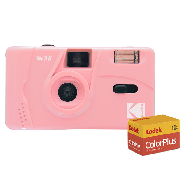 Kodak M35 Film Camera with 36 Exposure Film Pack - Candy Pink