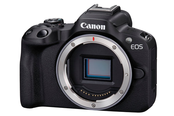 Canon EOS R50 APS-C Mirrorless Camera Body Only - Black