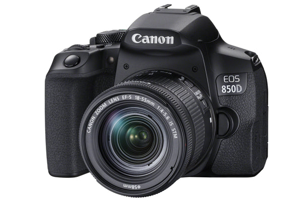 Canon EOS 850D SLR Camera Black EF-S 18-55mm f/4-5.6 IS STM Lens Kit