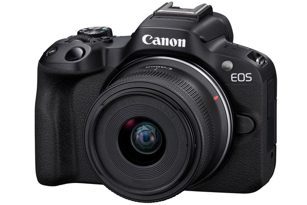 Canon EOS R50 APS-C Mirrorless Camera inc RF-S 18-45mm Lens - Black